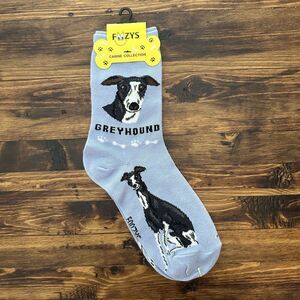 NWT FOOZY'S Greyhound Crew Socks Casual Comfort Women's One Size